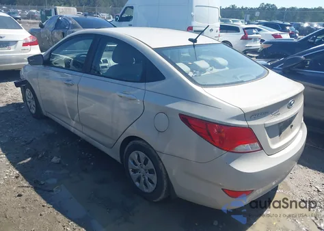 2016 Hyundai Accent Se from USA, damaged, VIN KMHCT4AE4GU078477